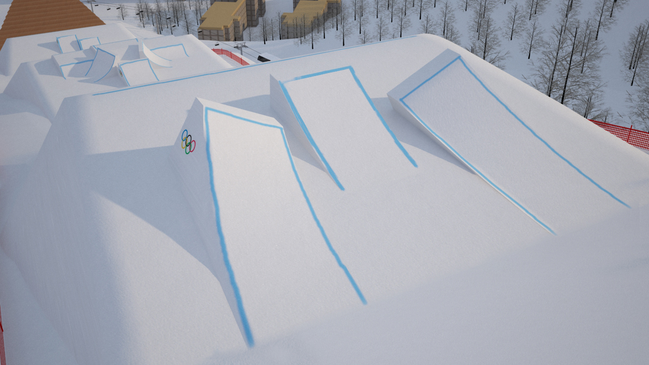 PyeongChang 2018 Olympic Ski And Snowboard Slopestyle Course 12