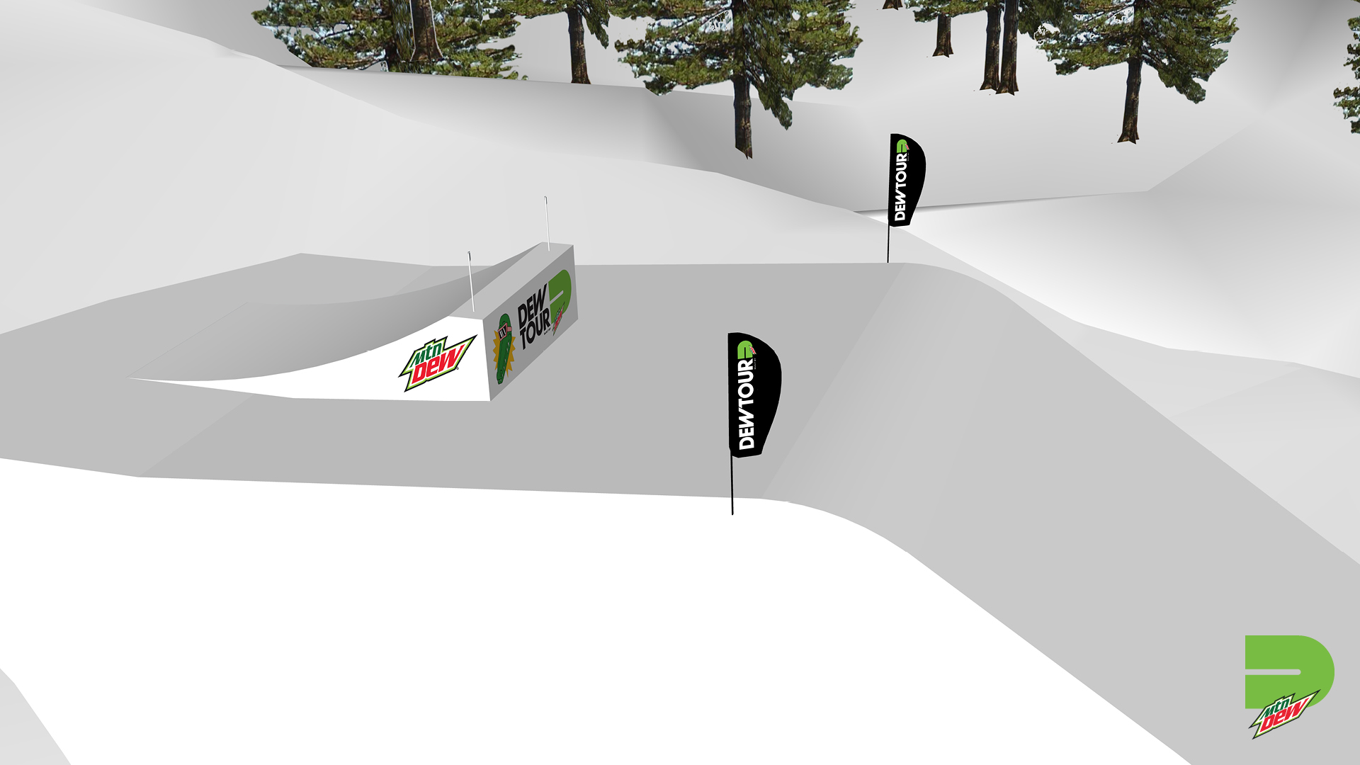 Dt BRECK 18 COURSE FEATURES SLOPE 8