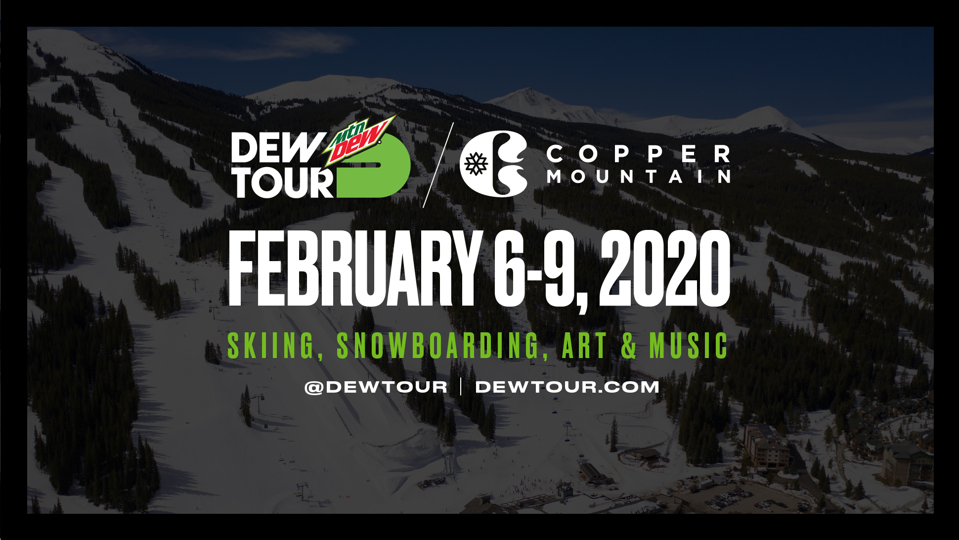 Winter Dew Tour Location Announcement Copper Mountain Colorado
