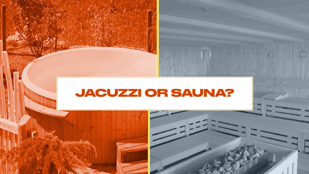 Either Or Jacuzzi or sauna