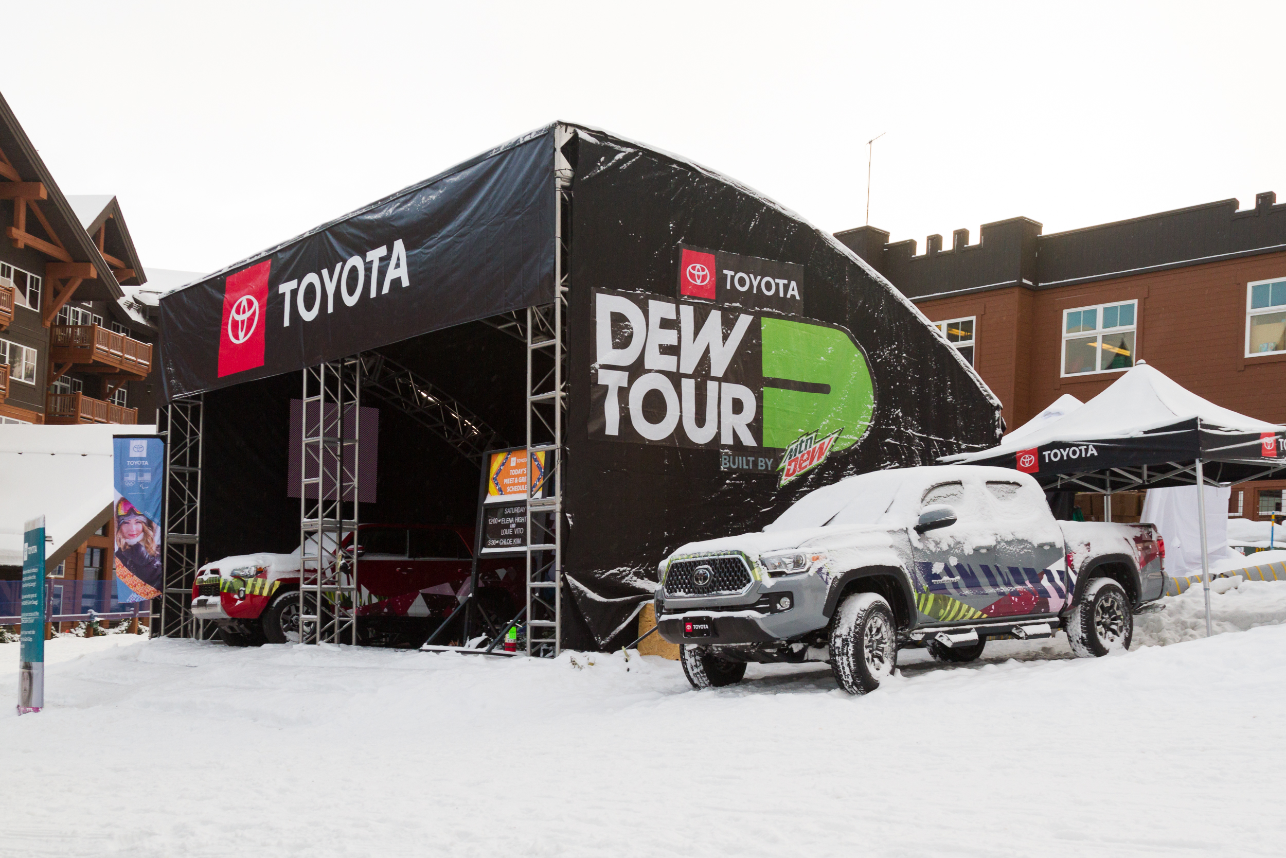 Toyota Experience at Winter Dew Tour