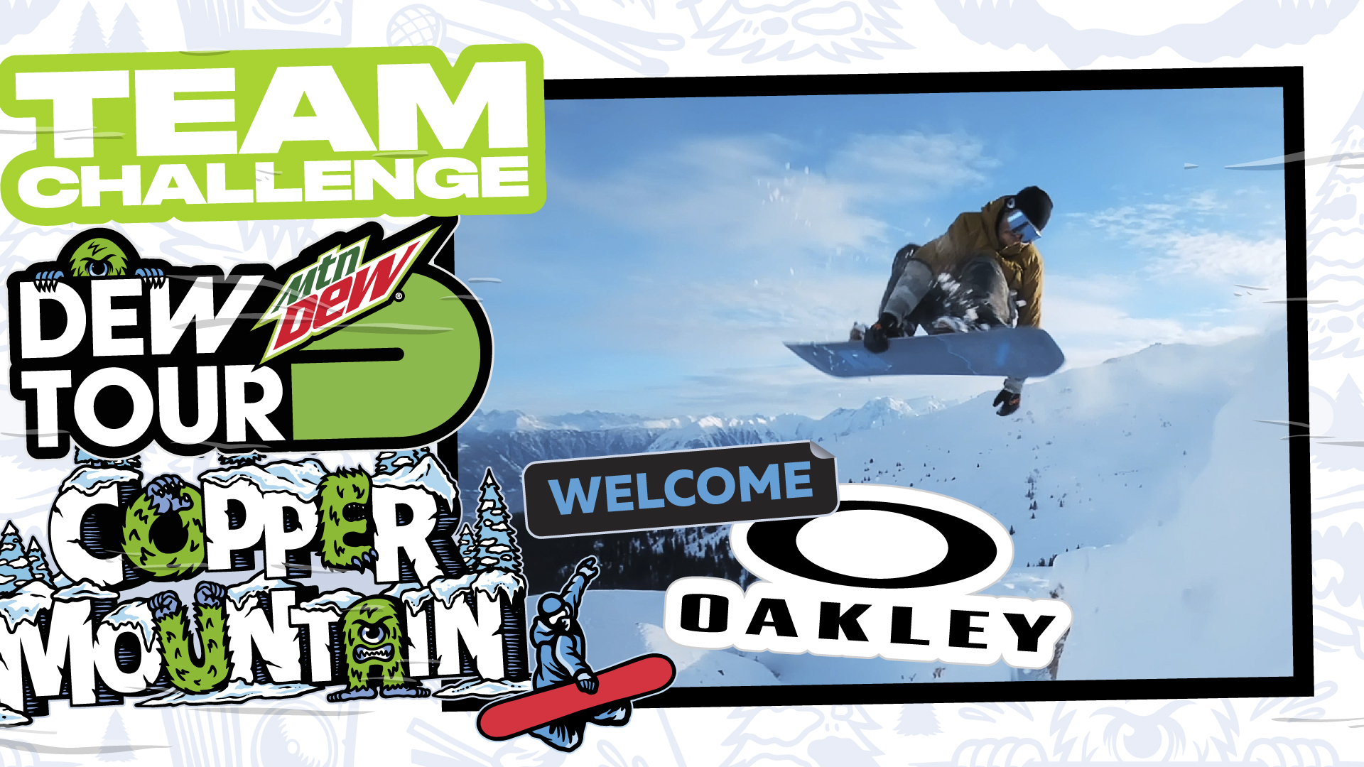 Oakley snowboard team challenge dew tour copper 2020