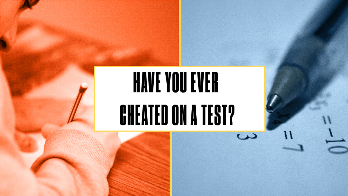 Either Or Cheated on Test