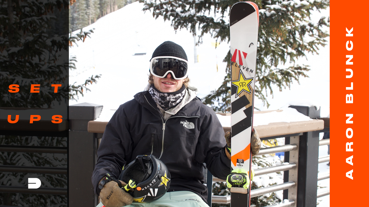 Aaron Blunck Ski Gear