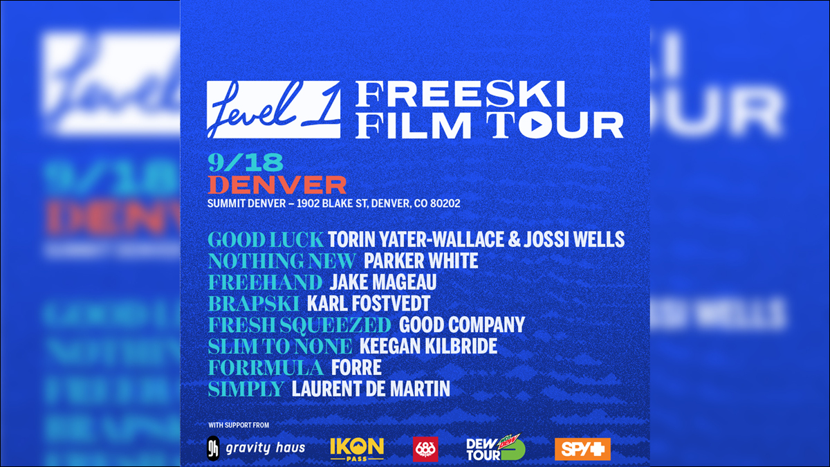 level 1 freeski film tour