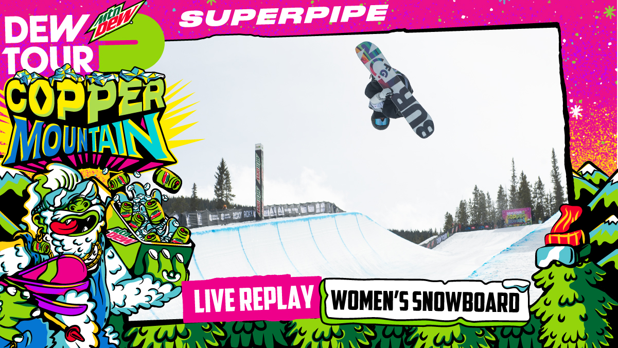 womens snowboard superpipe dew tour 2023